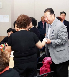 김경일 파주시장, 제21대 대선 선거공보 발송 종사자 격려.
