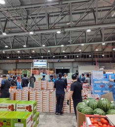 과일과 채소, 남촌농산물도매시장에서 한 번에 구입하세요.
