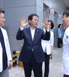 이동환 고양시장, 권역 응급의료센터 일산병원 방문“응급․필수 의료환경 지속적으로 조성할 것”