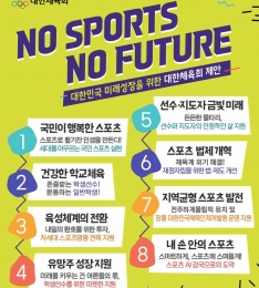 NO SPORTS, NO FUTURE üȸ, ̷   üå .