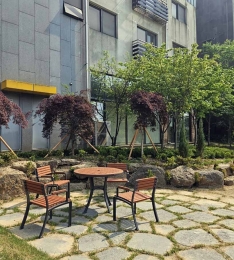 의정부시, 민락천변 유휴녹지에 쌈지공원 조성…오솔길과 정원형 쉼터 마련.