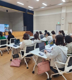 남양주시, 보육교직원 대상 ‘미디어스쿨’ 생성형 AI 교육 진행.