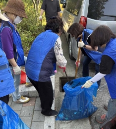 송산2동, 호우 대비 빗물받이 일제 정비 실시.