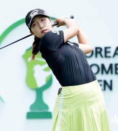 DB그룹 제39회 한국여자오픈골프선수권대회 3R 이동은, 김시현과 공동 선두…첫 우승 도전.