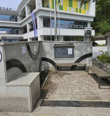 파주시, 법원읍 천현약수터에 자외선살균기 설치.