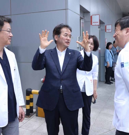 이동환 고양시장, 권역 응급의료센터 일산병원 방문“응급․필수 의료환경 지속적으로 조성할 것”