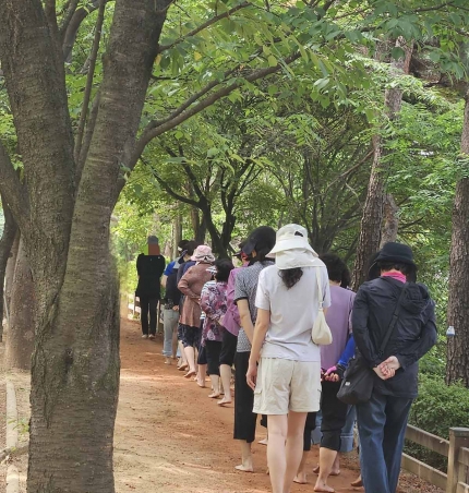구리시, ‘우리동네 룰루랄라 걷기운동교실’ 성황리에 마무리.